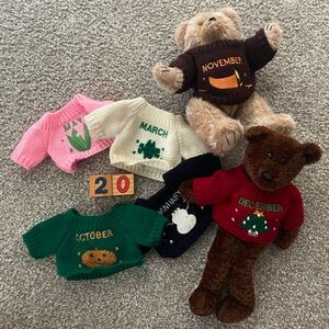 Holiday bear set